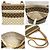 Borsa a spalla Loewe beige e arancione - vista 8