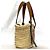 Borsa in pelle beige e marrone Loewe - vista 3
