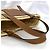 Borsa in pelle beige e marrone Loewe - vista 8
