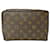 Pochete Clutch Monogram Louis Vuitton Monograma Couro envernizado  ref.1981452