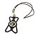 Louis Vuitton Telefonhalter Louise Braun Schwarz Golden