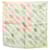 Hermès Petit Carré 45 Gavroche MERVEILLEUSES LANTERNES Écharpe Soie Rose Multicolore  ref.1981534