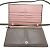 Portafoglio a spalla in pelle rosa grigiastro Gucci Grigio - vista 6