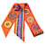 Hermès Hermes Twilly Balles du Mexique Silk Scarf Red Multiple colors  ref.1982085