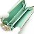 Monedero Gucci Jumbo GG 726503 Beige Verde - vista 4