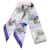 Hermès Hermes Twilly VOITURES EXQUISES Silk Scarf Pink Blue Multiple colors  ref.1982639