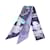 Hermès Hermes Twilly Brides de Gala en Fleurs Silk Scarf Multiple colors Navy blue  ref.1982807