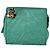 CHANEL V stitch Borsa a Spalla Nylon Verde Oro CC Auth 107879 D'oro - vista 2