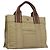 Borsa a mano in nylon beige Burberry Blue Label Auth bs21643