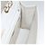 CHANEL Borsa a Spalla Matelassé in Pelle Bianca Oro CC Auth 107700 Bianco D'oro - vista 22