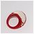 Anello in plastica rossa LOUIS VUITTON Uncle John Burgh LV Auth ar13102 Rosso - vista 6