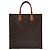 LOUIS VUITTON Borsa a Mano Monogram Sac Plat M51140 LV Auth 109668 Monogramma - vista 3