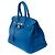 Hermès Sac HERMES Birkin 35 en Cuir Bleu - 102419 - vue 5