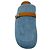 Hermès Mule Lena in denim con rifinitura in pelle tan Hermes Blue - vista 4
