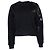All Saints Alle Heiligen, schwarzer Rundhals-Pullover mit Verzierungen