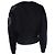 All Saints Alle Heiligen, schwarzer Rundhals-Pullover mit Verzierungen - Ansicht 3