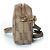 Camera Borsa a tracolla in beige con monogramma BB di Balenciaga - vista 7