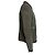 Goosecraft, giacca da biker in suede khaki Marrone Verde - vista 4