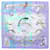 Hermès Hermes Carré 90 "Lavie Precieuse de la Mediterranee" 100% Silk Scarf in Blue  ref.1984029