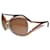 Versace Sonnenbrille Braun Gold Golden  - Ansicht 1