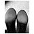 Botines Chanel de piel de ciervo negros tacón 10 cm - vista 5