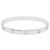 Bracciale Cartier 'Love' in oro bianco.