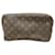 Louis Vuitton Trousse Toilette 28 Brown Cloth  ref.1984823