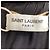 Abito mini in lana nera con collo alto e tagli Saint Laurent Nero - vista 5