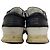 Sneakers Lanvin Runners DS in suede nero e pelle - vista 3