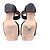 Marni Felt Crystal Embellished Ankle Strap Sandals in Grey Wool - view 13
