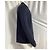 Polo a maniche lunghe con patch Moncler in cotone blu navy - vista 9