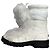 Botas de tobillo de cuero blanco con ribete de piel de Jimmy Choo Crudo - vista 4