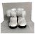 Botas de tobillo de cuero blanco con ribete de piel de Jimmy Choo Crudo - vista 5