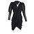 Vestido de estampado metálico Atoa Isabel Marant en algodón negro - vista 4