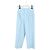 AMI Paris Faltenhose aus hellblauer Wolle - Ansicht 4