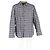 Camicia a quadri Michael Kors in cotone blu navy e crema - vista 4