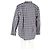 Camicia a quadri Michael Kors in cotone blu navy e crema - vista 6