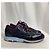 Sneakers Lanvin Runners DS in suede blu e pelle - vista 10