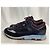 Sneakers Lanvin Runners DS in suede blu e pelle - vista 13
