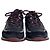 Sneakers Lanvin Runners DS in suede blu e pelle - vista 2