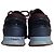 Sneakers Lanvin Runners DS in suede blu e pelle - vista 3
