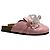 Mule con catena Jw Anderson in pelle verniciata rosa