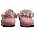 Mule con catena Jw Anderson in pelle verniciata rosa - vista 2