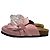Mule con catena Jw Anderson in pelle verniciata rosa - vista 4