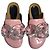 Mule con catena Jw Anderson in pelle verniciata rosa - vista 5