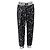 Pantalons de survêtement à cordon de serrage en polyester noir avec sequins Dolce & Gabbana