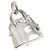 Hermès Pendente Bolide Hermes in Argento 925 - vista 2