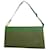Louis Vuitton Pochette Accessoire Green Leather  ref.1985527