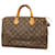 Louis Vuitton Speedy 35 Brown Cloth  ref.1985855