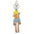 Louis Vuitton Charm Portocle Keyring Brown White Blue Orange Yellow Monogram Leather  ref.1986011